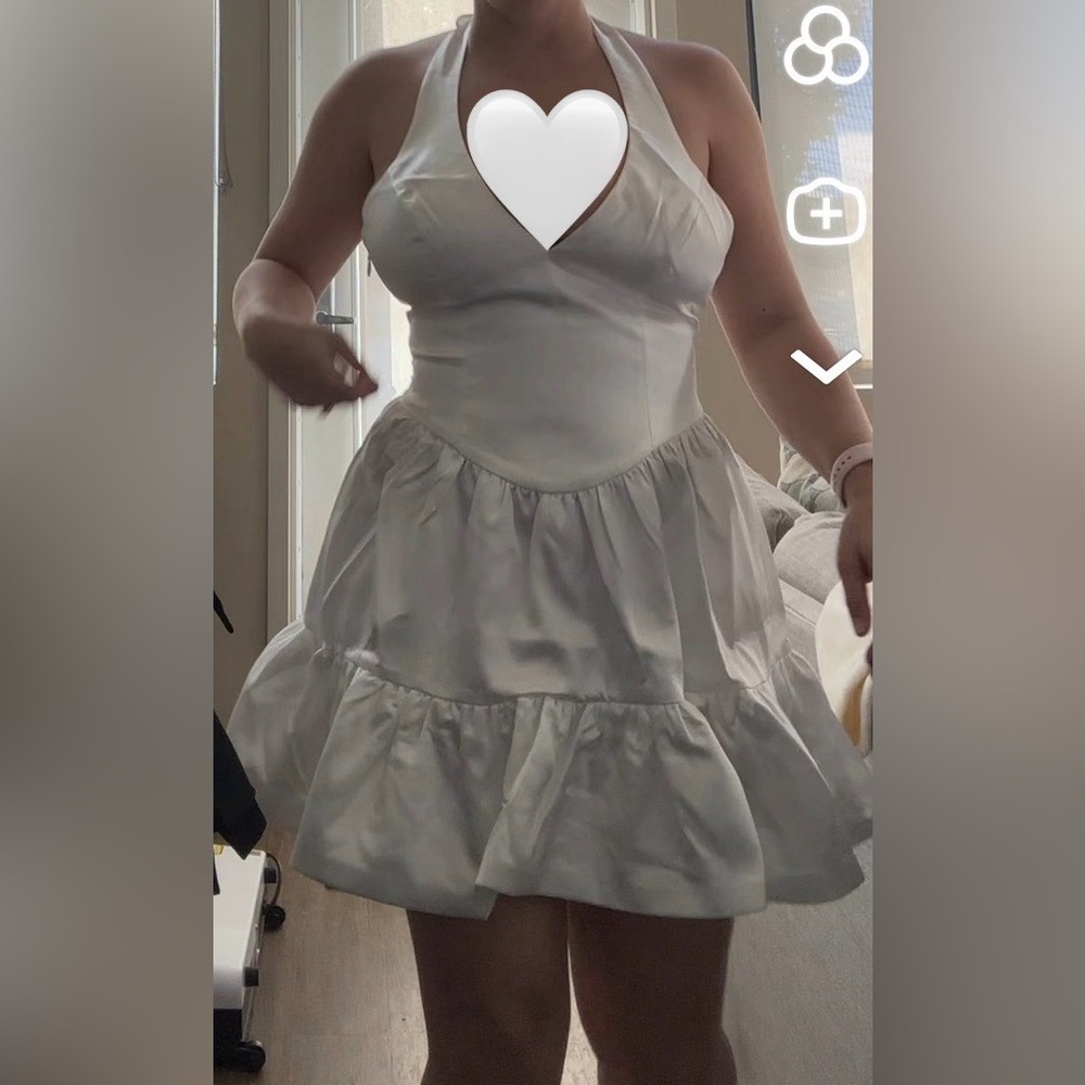 Meshki White Dress